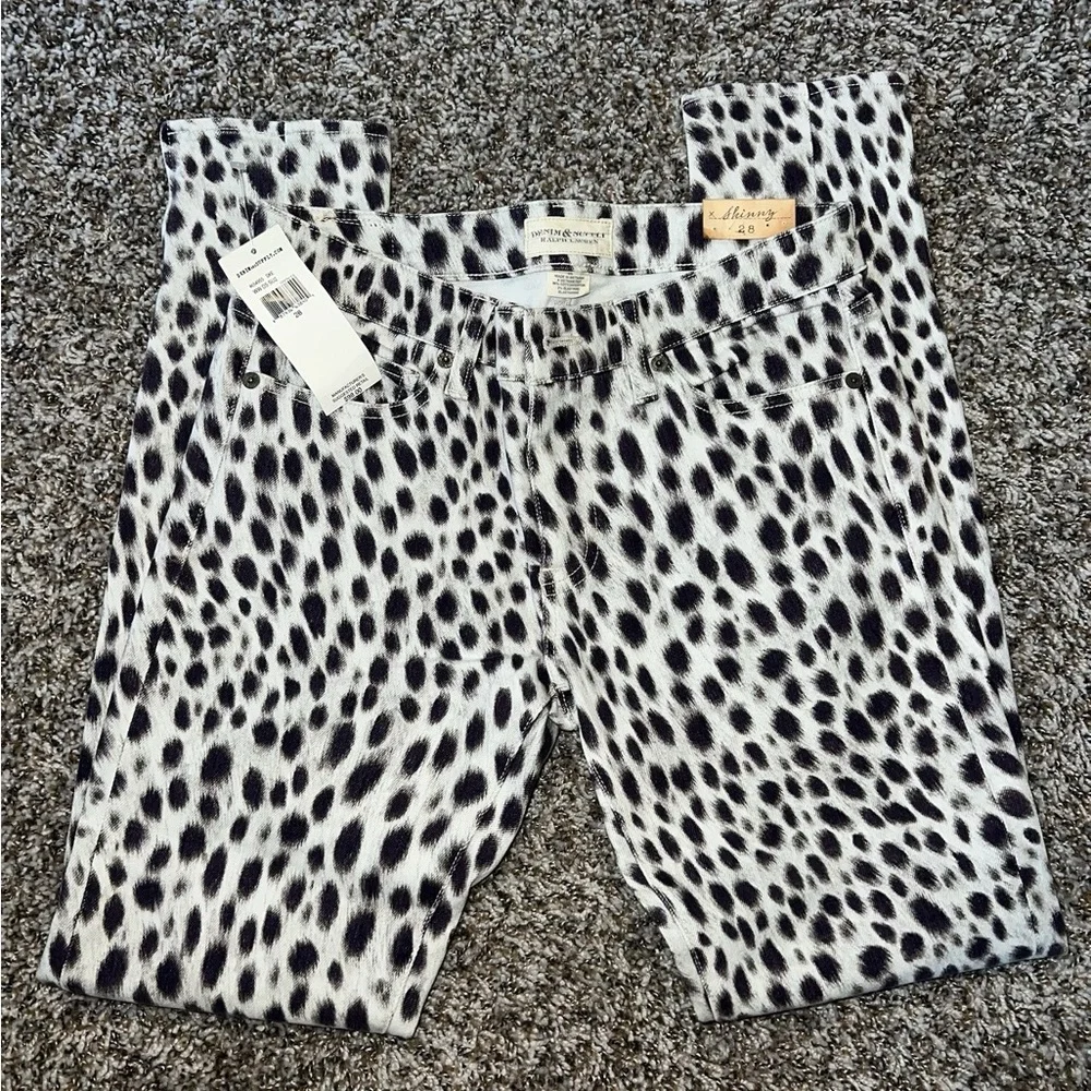 Leopard print jeans - Picture 4 of 5